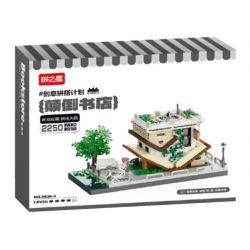 THE STAR OF THE STRIKE 9936-4 HIỆU SÁCH LỘN NGƯỢC bộ đồ chơi xếp lắp ráp ghép mô hình Creator Sáng Tạo 2250 khối