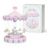 WEILE CREATION 3009 CÔNG VIÊN GIẢI TRÍ GALAXY HỘP NHẠC GHẾ BAY TƯỞNG TƯỢNG bộ đồ chơi xếp lắp ráp ghép mô hình 1688 khối