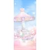 WEILE CREATION 3009 CÔNG VIÊN GIẢI TRÍ GALAXY HỘP NHẠC GHẾ BAY TƯỞNG TƯỢNG bộ đồ chơi xếp lắp ráp ghép mô hình 1688 khối