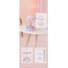 WEILE CREATION 3009 CÔNG VIÊN GIẢI TRÍ GALAXY HỘP NHẠC GHẾ BAY TƯỞNG TƯỢNG bộ đồ chơi xếp lắp ráp ghép mô hình 1688 khối