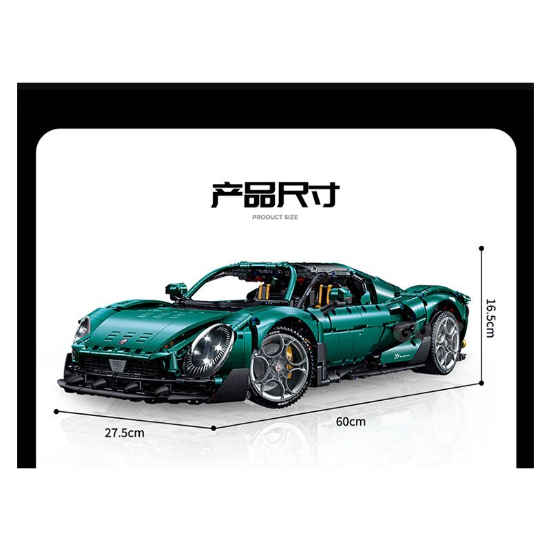 GULY 10621 XE THỂ THAO ALFA ROMEO bộ đồ chơi xếp lắp ráp ghép mô hình Technic Kỹ Thuật Công Nghệ Cao Mô Hình Phương Tiện 4208 khối