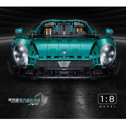 GULY 10621 XE THỂ THAO ALFA ROMEO bộ đồ chơi xếp lắp ráp ghép mô hình Technic Kỹ Thuật Công Nghệ Cao Mô Hình Phương Tiện 4208 khối