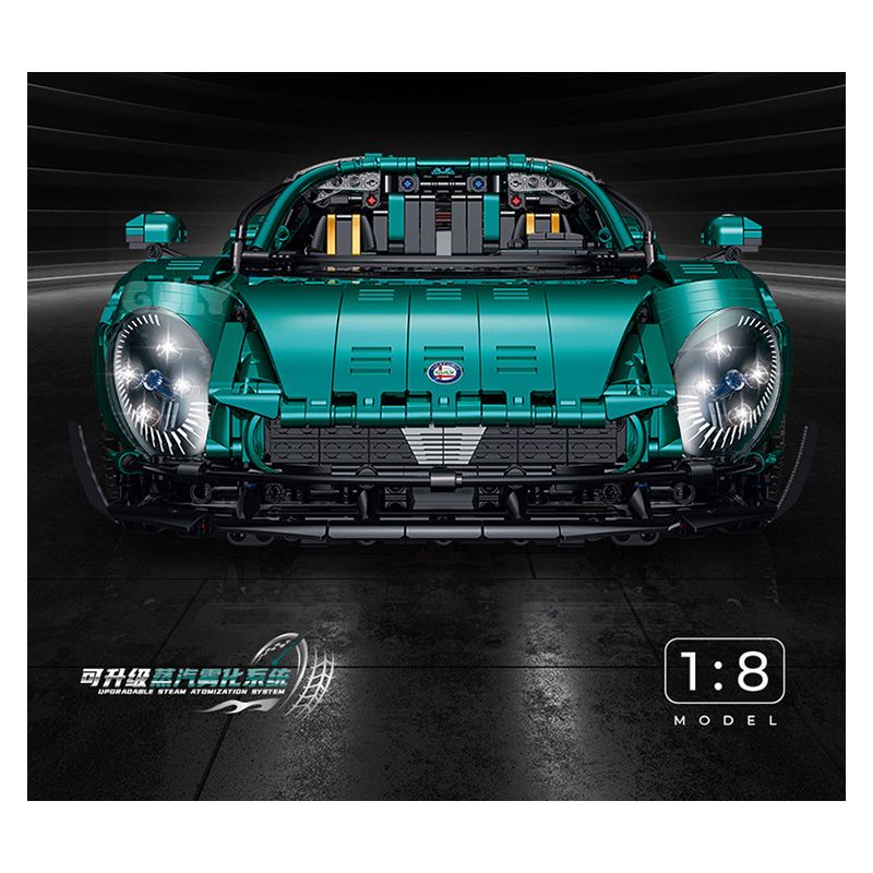 GULY 10621 XE THỂ THAO ALFA ROMEO bộ đồ chơi xếp lắp ráp ghép mô hình Technic Kỹ Thuật Công Nghệ Cao Mô Hình Phương Tiện 4208 khối