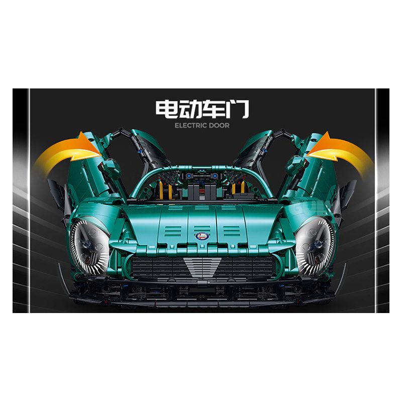 GULY 10621 XE THỂ THAO ALFA ROMEO bộ đồ chơi xếp lắp ráp ghép mô hình Technic Kỹ Thuật Công Nghệ Cao Mô Hình Phương Tiện 4208 khối