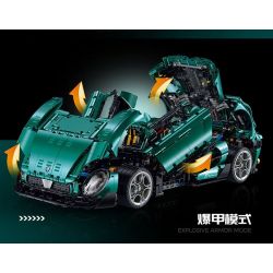 GULY 10621 XE THỂ THAO ALFA ROMEO bộ đồ chơi xếp lắp ráp ghép mô hình Technic Kỹ Thuật Công Nghệ Cao Mô Hình Phương Tiện 4208 khối