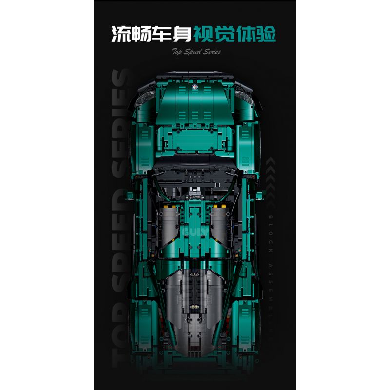 GULY 10621 XE THỂ THAO ALFA ROMEO bộ đồ chơi xếp lắp ráp ghép mô hình Technic Kỹ Thuật Công Nghệ Cao Mô Hình Phương Tiện 4208 khối