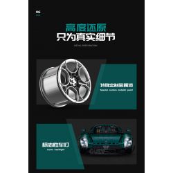 GULY 10621 XE THỂ THAO ALFA ROMEO bộ đồ chơi xếp lắp ráp ghép mô hình Technic Kỹ Thuật Công Nghệ Cao Mô Hình Phương Tiện 4208 khối