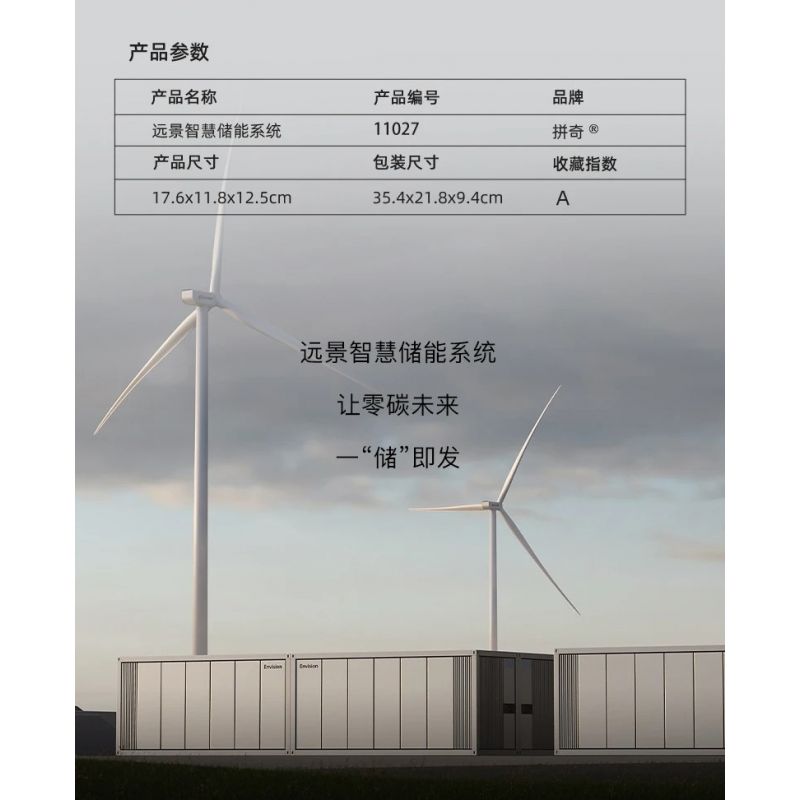 PANTASY 11027 HÌNH DUNG HỆ THỐNG LƯU TRỮ NĂNG LƯỢNG THÔNG MINH bộ đồ chơi xếp lắp ráp ghép mô hình Creator ENVISION Sáng Tạo 1300 khối