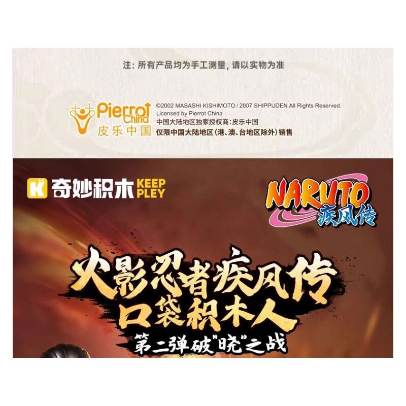 KEEPPLEY 79003 NARUTO SHIPPUDEN PHẦN 3 ĐẠI CHIẾN NINJA POCKET MAN bộ đồ chơi xếp lắp ráp ghép mô hình Movie & Game Phim Và Trò Chơi