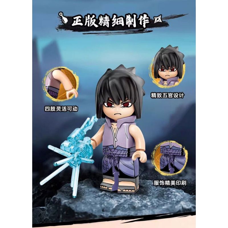 KEEPPLEY 79003 NARUTO SHIPPUDEN PHẦN 3 ĐẠI CHIẾN NINJA POCKET MAN bộ đồ chơi xếp lắp ráp ghép mô hình Movie & Game Phim Và Trò Chơi
