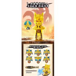 KEEPPLEY 79003 NARUTO SHIPPUDEN PHẦN 3 ĐẠI CHIẾN NINJA POCKET MAN bộ đồ chơi xếp lắp ráp ghép mô hình Movie & Game Phim Và Trò Chơi