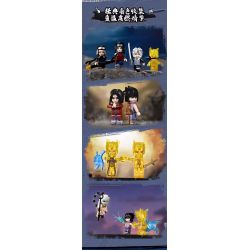 KEEPPLEY 79003 NARUTO SHIPPUDEN PHẦN 3 ĐẠI CHIẾN NINJA POCKET MAN bộ đồ chơi xếp lắp ráp ghép mô hình Movie & Game Phim Và Trò Chơi