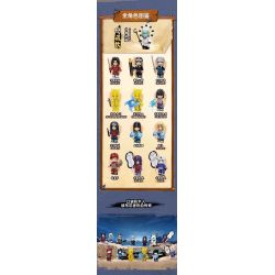 KEEPPLEY 79003 NARUTO SHIPPUDEN PHẦN 3 ĐẠI CHIẾN NINJA POCKET MAN bộ đồ chơi xếp lắp ráp ghép mô hình Movie & Game Phim Và Trò Chơi