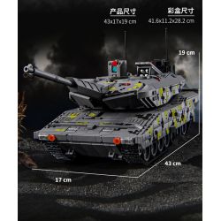 12GO 96001 XE TĂNG PANTHER KF51 bộ đồ chơi xếp lắp ráp ghép mô hình Military Army KF51 PATNTHER Quân Sự Bộ Đội 2235 khối 12GO 96001 XE TĂNG PANTHER KF51 bộ đồ chơi xếp lắp ráp ghép mô hình Military Army KF51 PATNTHER Quân Sự Bộ Đội 2235 khối