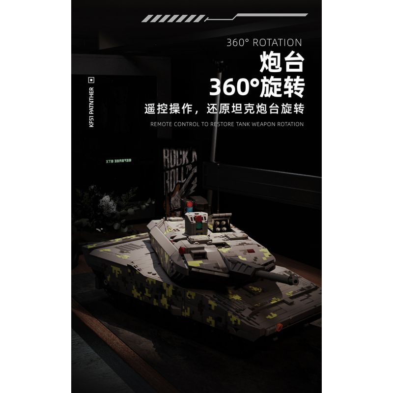12GO 96001 XE TĂNG PANTHER KF51 bộ đồ chơi xếp lắp ráp ghép mô hình Military Army KF51 PATNTHER Quân Sự Bộ Đội 2235 khối 12GO 96001 XE TĂNG PANTHER KF51 bộ đồ chơi xếp lắp ráp ghép mô hình Military Army KF51 PATNTHER Quân Sự Bộ Đội 2235 khối