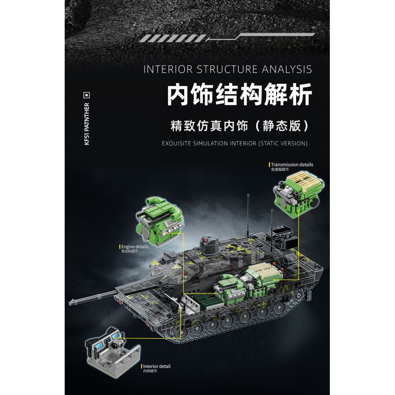 12GO 96001 XE TĂNG PANTHER KF51 bộ đồ chơi xếp lắp ráp ghép mô hình Military Army KF51 PATNTHER Quân Sự Bộ Đội 2235 khối 12GO 96001 XE TĂNG PANTHER KF51 bộ đồ chơi xếp lắp ráp ghép mô hình Military Army KF51 PATNTHER Quân Sự Bộ Đội 2235 khối