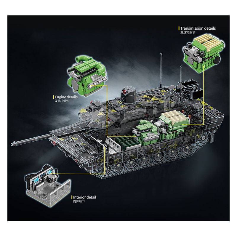 12GO 96001 XE TĂNG PANTHER KF51 bộ đồ chơi xếp lắp ráp ghép mô hình Military Army KF51 PATNTHER Quân Sự Bộ Đội 2235 khối 12GO 96001 XE TĂNG PANTHER KF51 bộ đồ chơi xếp lắp ráp ghép mô hình Military Army KF51 PATNTHER Quân Sự Bộ Đội 2235 khối