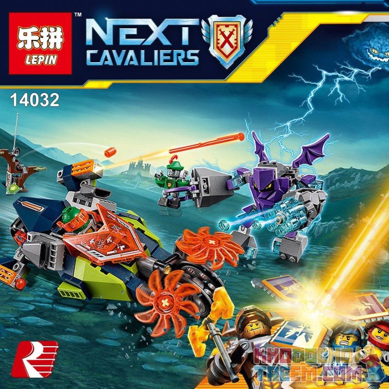 NOT Lego NEXO KNIGHTS 70358 Aaron's Stone Destroyer Aron's Gravel ...