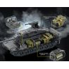 12GO 96002 XE TĂNG CHIẾN ĐẤU CHỦ LỰC EMBT bộ đồ chơi xếp lắp ráp ghép mô hình Military Army ENHANCED MAIN BATTLE TANK Quân Sự Bộ Đội 2252 khối