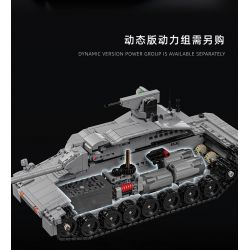 12GO 96002 XE TĂNG CHIẾN ĐẤU CHỦ LỰC EMBT bộ đồ chơi xếp lắp ráp ghép mô hình Military Army ENHANCED MAIN BATTLE TANK Quân Sự Bộ Đội 2252 khối