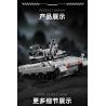 12GO 96002 XE TĂNG CHIẾN ĐẤU CHỦ LỰC EMBT bộ đồ chơi xếp lắp ráp ghép mô hình Military Army ENHANCED MAIN BATTLE TANK Quân Sự Bộ Đội 2252 khối