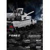 12GO 96002 XE TĂNG CHIẾN ĐẤU CHỦ LỰC EMBT bộ đồ chơi xếp lắp ráp ghép mô hình Military Army ENHANCED MAIN BATTLE TANK Quân Sự Bộ Đội 2252 khối