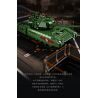 12GO 96003 XE TĂNG CHIẾN ĐẤU CHỦ LỰC T-14 ARMATA bộ đồ chơi xếp lắp ráp ghép mô hình Military Army T-14 ARMATA MAIN BATTLE TANK Quân Sự Bộ Đội 2326 khối