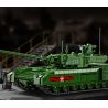 12GO 96003 XE TĂNG CHIẾN ĐẤU CHỦ LỰC T-14 ARMATA bộ đồ chơi xếp lắp ráp ghép mô hình Military Army T-14 ARMATA MAIN BATTLE TANK Quân Sự Bộ Đội 2326 khối