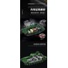 12GO 96003 XE TĂNG CHIẾN ĐẤU CHỦ LỰC T-14 ARMATA bộ đồ chơi xếp lắp ráp ghép mô hình Military Army T-14 ARMATA MAIN BATTLE TANK Quân Sự Bộ Đội 2326 khối
