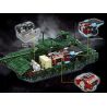 12GO 96003 XE TĂNG CHIẾN ĐẤU CHỦ LỰC T-14 ARMATA bộ đồ chơi xếp lắp ráp ghép mô hình Military Army T-14 ARMATA MAIN BATTLE TANK Quân Sự Bộ Đội 2326 khối