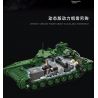12GO 96003 XE TĂNG CHIẾN ĐẤU CHỦ LỰC T-14 ARMATA bộ đồ chơi xếp lắp ráp ghép mô hình Military Army T-14 ARMATA MAIN BATTLE TANK Quân Sự Bộ Đội 2326 khối