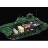 12GO 96003 XE TĂNG CHIẾN ĐẤU CHỦ LỰC T-14 ARMATA bộ đồ chơi xếp lắp ráp ghép mô hình Military Army T-14 ARMATA MAIN BATTLE TANK Quân Sự Bộ Đội 2326 khối