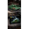 12GO 96003 XE TĂNG CHIẾN ĐẤU CHỦ LỰC T-14 ARMATA bộ đồ chơi xếp lắp ráp ghép mô hình Military Army T-14 ARMATA MAIN BATTLE TANK Quân Sự Bộ Đội 2326 khối