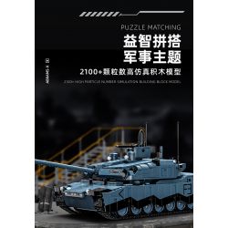 12GO 96005 ABRAMS bộ đồ chơi xếp lắp ráp ghép mô hình Military Army ABRAMS-X Quân Sự Bộ Đội 2116 khối