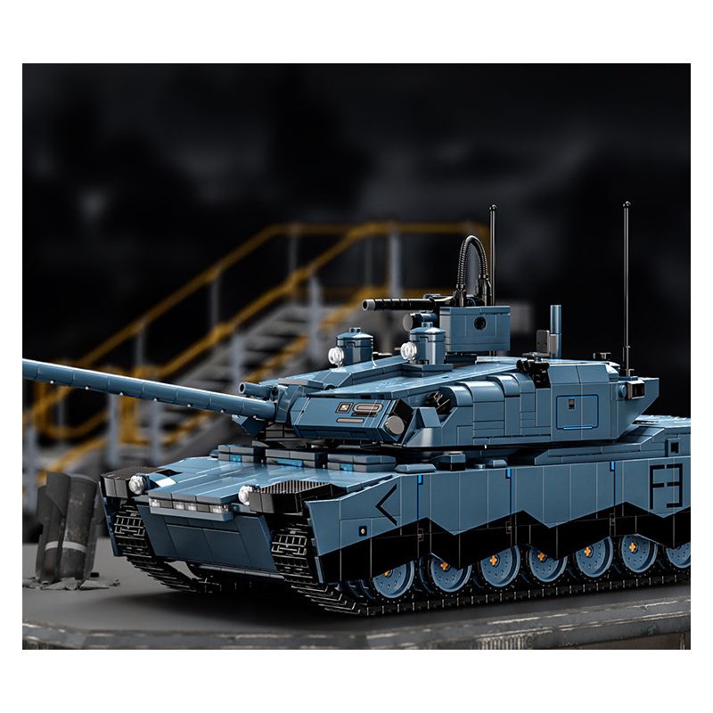 12GO 96005 ABRAMS bộ đồ chơi xếp lắp ráp ghép mô hình Military Army ABRAMS-X Quân Sự Bộ Đội 2116 khối