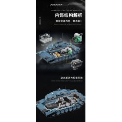 12GO 96005 ABRAMS bộ đồ chơi xếp lắp ráp ghép mô hình Military Army ABRAMS-X Quân Sự Bộ Đội 2116 khối