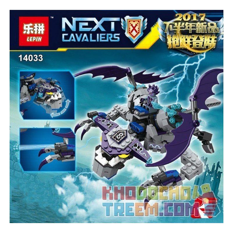 NOT Lego Nexo Knights 70353 The Heligoyle Spiral Gargoyle , Bela 10702 ...