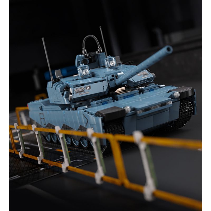 12GO 96005 ABRAMS bộ đồ chơi xếp lắp ráp ghép mô hình Military Army ABRAMS-X Quân Sự Bộ Đội 2116 khối