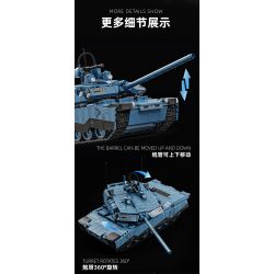 12GO 96005 ABRAMS bộ đồ chơi xếp lắp ráp ghép mô hình Military Army ABRAMS-X Quân Sự Bộ Đội 2116 khối