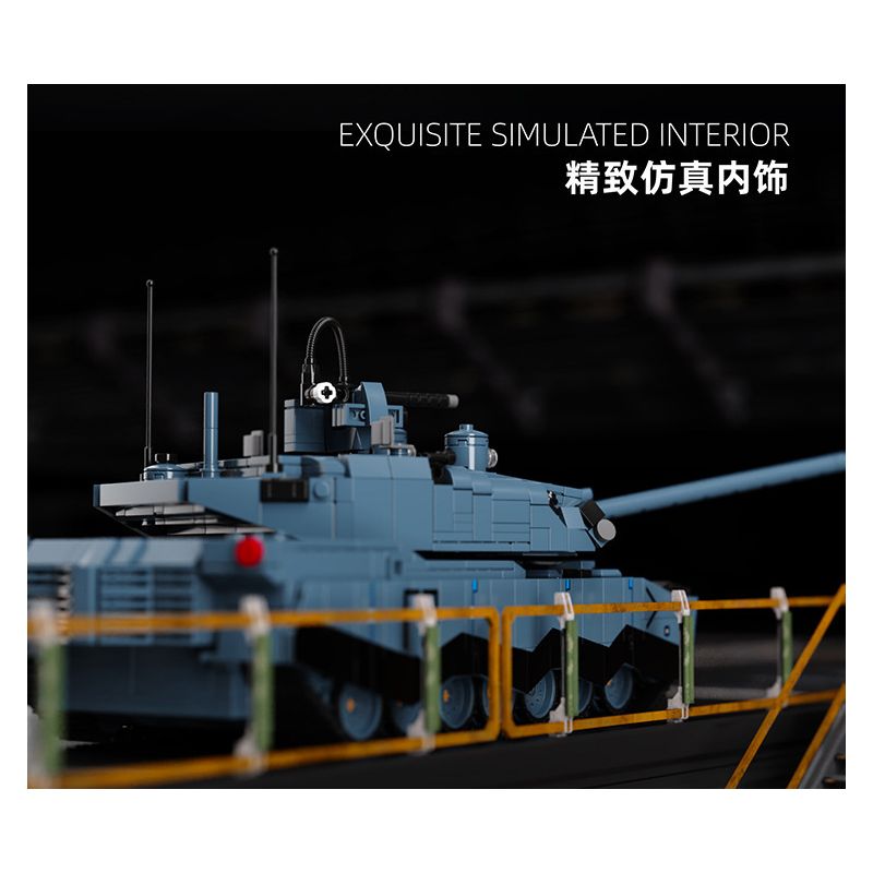 12GO 96005 ABRAMS bộ đồ chơi xếp lắp ráp ghép mô hình Military Army ABRAMS-X Quân Sự Bộ Đội 2116 khối