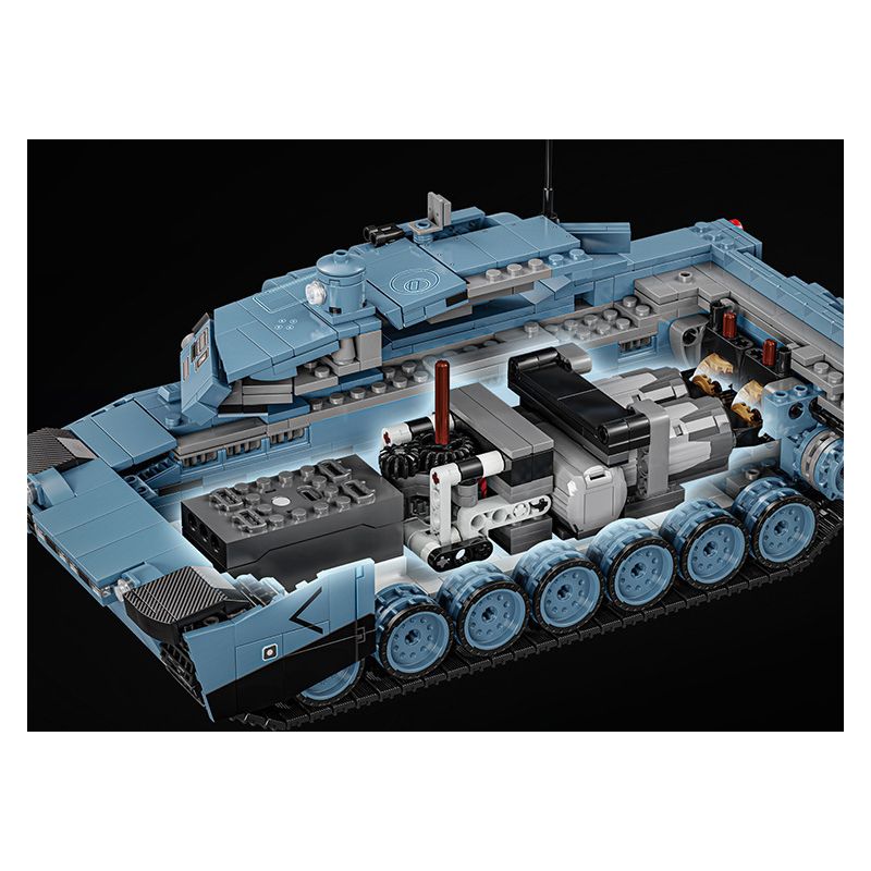 12GO 96005 ABRAMS bộ đồ chơi xếp lắp ráp ghép mô hình Military Army ABRAMS-X Quân Sự Bộ Đội 2116 khối