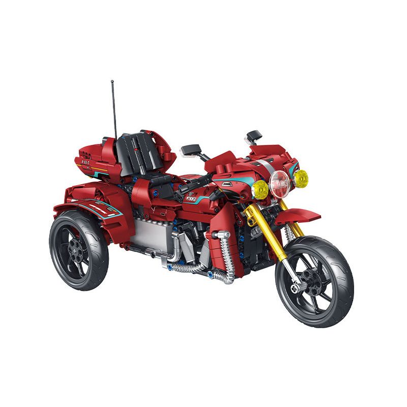 FORANGE FC9013 9013 non  LƯỚT XE MÁY bộ đồ chơi xếp lắp ráp ghép mô hình  GLIDING MOTORCYCLE Kỹ Thuật Công Nghệ Cao Mô Hình Phương Tiện 625 khối