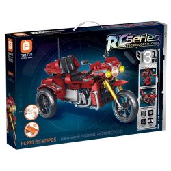 FORANGE FC9013 9013 LƯỚT XE MÁY bộ đồ chơi xếp lắp ráp ghép mô hình Technic GLIDING MOTORCYCLE Kỹ Thuật Công Nghệ Cao Mô Hình Phương Tiện 625 khối