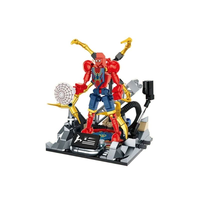 FORANGE FC1546 1546 non Lego NỀN TẢNG LIÊN MINH bộ đồ chơi xếp lắp ráp ghép mô hình Super Heroes Siêu Nhân Anh Hùng