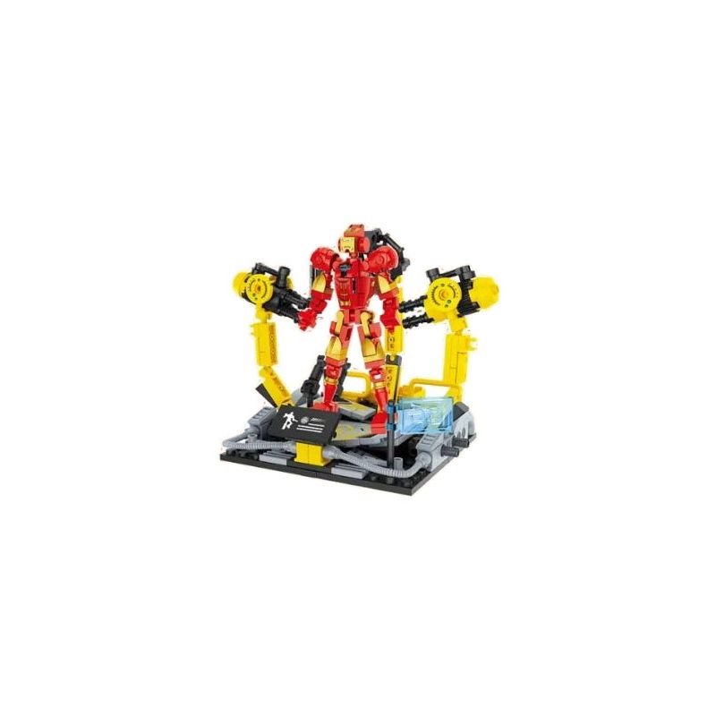 FORANGE FC1546 1546 NỀN TẢNG LIÊN MINH bộ đồ chơi xếp lắp ráp ghép mô hình Super Heroes Siêu Nhân Anh Hùng