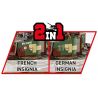 COBI 2807 XE TĂNG PANZER VI TIGER tỷ lệ 1:12 bộ đồ chơi xếp lắp ráp ghép mô hình Military Army PZKPFW VI TIGER AUSF Quân Sự Bộ Đội 8000 khối
