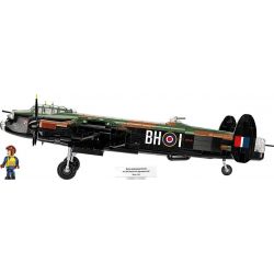 COBI 5759 5758 MÁY BAY NÉM BOM CHIẾN LƯỢC AVRO LANCASTER MK.III tỷ lệ 1:48 bộ đồ chơi xếp lắp ráp ghép mô hình Military Army AVRO LANCASTER B. III Quân Sự Bộ Đội 1595 khối