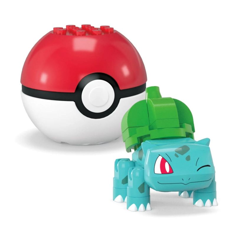 MEGA BLOKS JCR82 POKÉMON BULBASAUR VÀ MEOWTH bộ đồ chơi xếp lắp ráp ghép mô hình Movie & Game POKÉMON BULBASAUR & MEOWTH Phim Và Trò Chơi 60 khối MEGA BLOKS JCR82 POKÉMON BULBASAUR VÀ MEOWTH bộ đồ chơi xếp lắp ráp ghép mô hình Movie & Game POKÉMON BULBASAUR & MEOWTH Phim Và Trò Chơi 60 khối