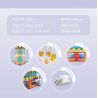 SMALL ANGLE JD041 GHẾ BAY XOAY bộ đồ chơi xếp lắp ráp ghép mô hình Creator ROTATING FLYING CHAIR Sáng Tạo 2848 khối