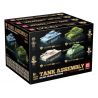 QuanGuan 100294 Quan Guan 100294 BỂ CHỨA RỘNG 4 bộ đồ chơi xếp lắp ráp ghép mô hình Military Army TANK ASSEMBLY Quân Sự Bộ Đội 879 khối